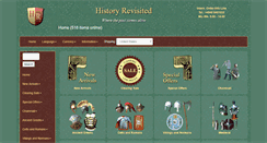 Desktop Screenshot of history-revisited.com